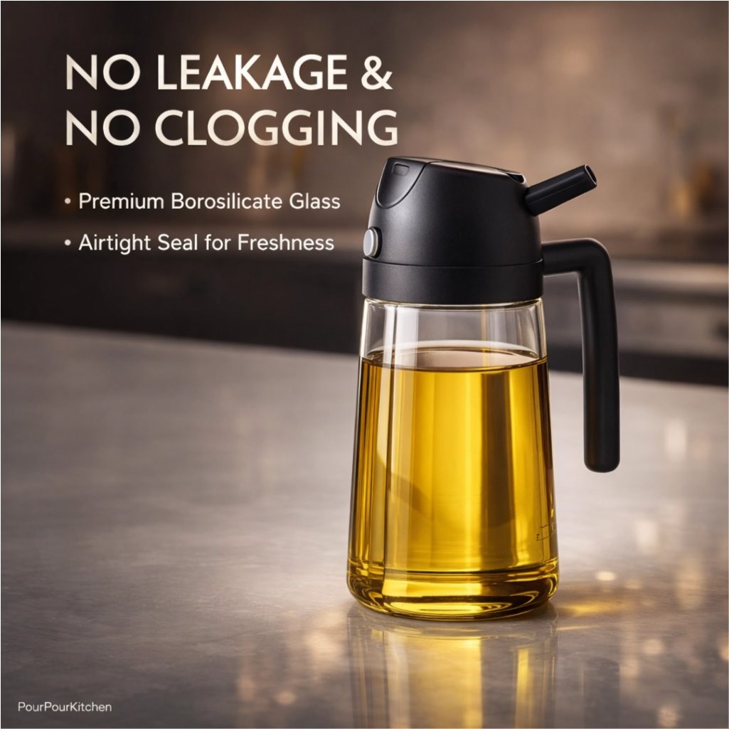 Glass Oil Sprayer Bottle for Cooking