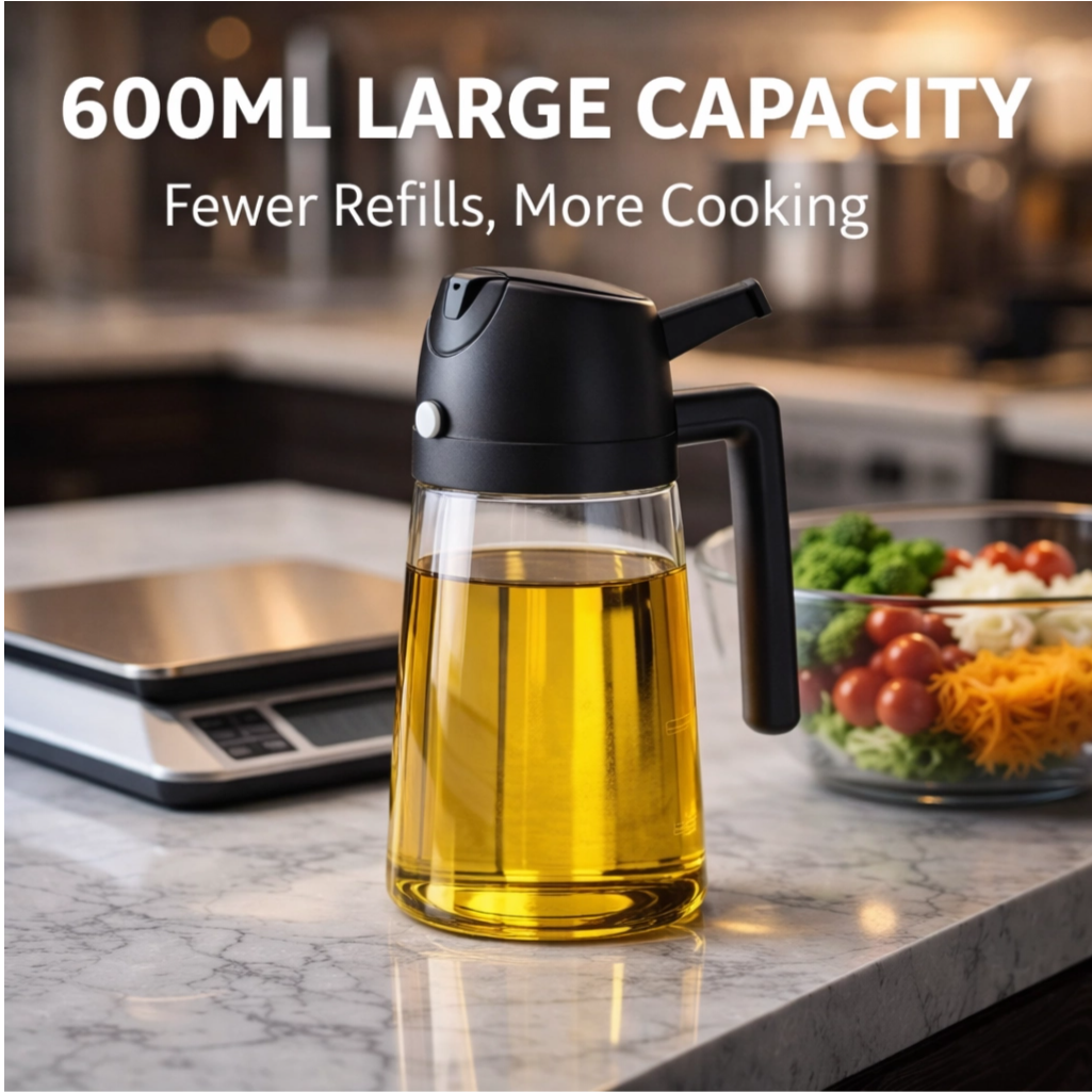 Glass Oil Sprayer Bottle for Cooking
