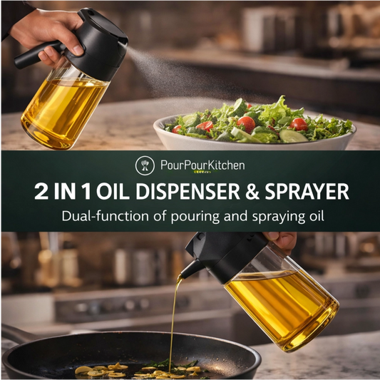 Glass Oil Sprayer Bottle for Cooking